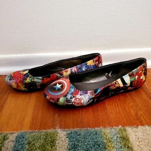 Marvel Comic Book Shoes